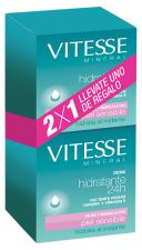 Crema Hidratante para Piel Sensible 2x50 ml