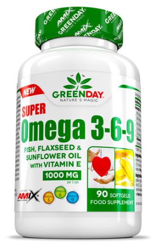 Greenday® Super Omega 3-6-9 - 90 Cápsulas