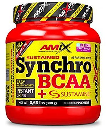 Bebida instantánea Synchro Bcaa Plus Sustamine 300 gr