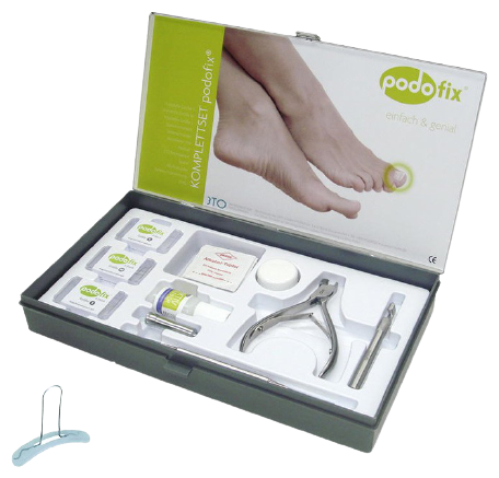 Kit Alicate de corte Alambre para Pedicura Podofix + 23 piezas