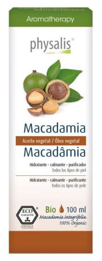 Aceite Vegetal de Macadamia 100 ml