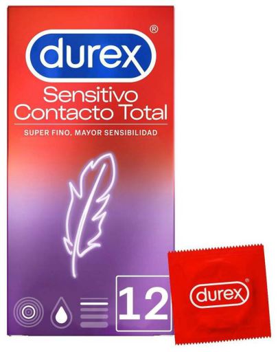 Preservativos Sensitivo Contacto Total 12 uds