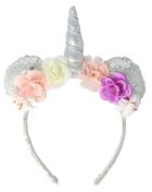 Diadema Lentejuelas Unicornio