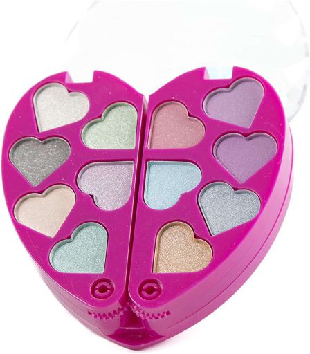Set Maquillaje en Forma de Corazón
