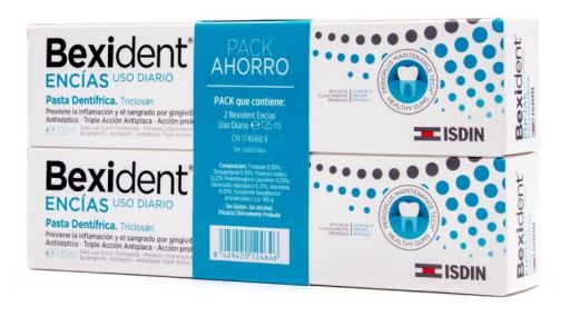 Bexident Encías Pasta Dentífrica 2 x 125 ml
