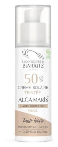 Crema Solar Facial con Color SPF 50+ 50 ml