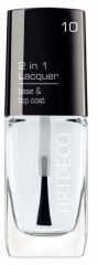 Laca 2 en 1 Base y Capa Superior 10 ml