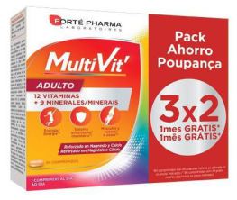 Energy Multivit Adultos Complejo Multivitamínico 84 comprimidos