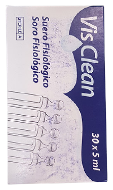 Suero Fisiológico Visclean 30x5 ml