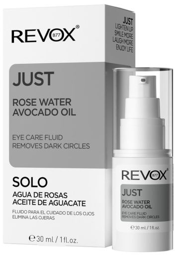 Just Rose Water Avocado Oil Fluido de Ojos 30 ml