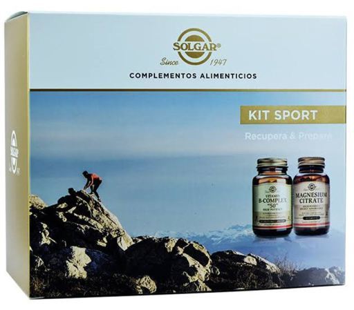 Kit B-Complex 50 Cápsulas + Citrato de Magnesio 60 Cápsulas