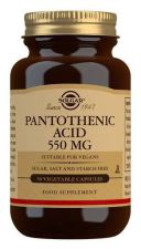 Ácido pantoténico 550 mg 50 cápsulas vegetales