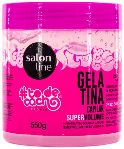 Gelatina Super Volumen para Rizos 550 gr