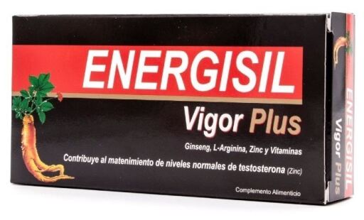 Energisil Vigor Plus Ginseng + Arginina