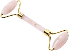 Face Moving Tools Rodillo Facial de Cuarzo Rosa