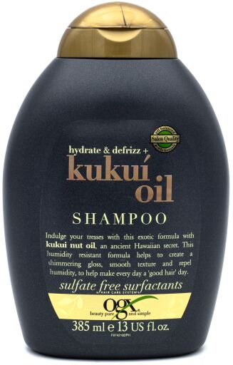 Kukui Oil Champú Hydrate & Defrizz+ 385 ml