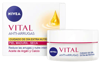 Vital Argan Crema de Día Antiarrugas 50 ml