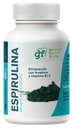 Espirulina 400 mg 200 Comprimidos