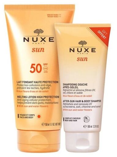 Sun Leche Solar SPF 50 150 ml + Champú After Sun 100 ml