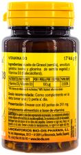 Vitamina D3 100 mcg 4000 U.I 60 Perlas