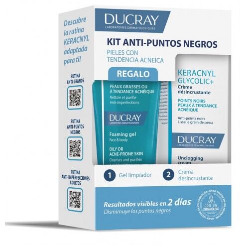 Keracnyl Kit Anti-puntos Negros 2 Piezas