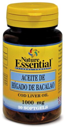 Aceite de Hígado de Bacalao 30 Perlas