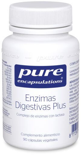 Enzimas Digestivas Plus 90 Cápsulas