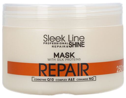 Sleek Line Mascarilla Reparadora 250 ml