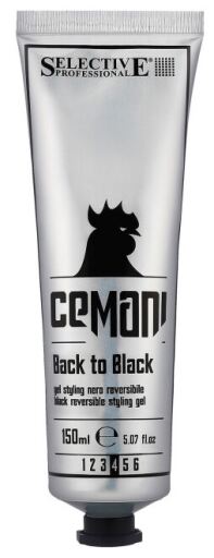 Cemani Back To Black Gel de Peinado que Cubre las Canas 150 ml