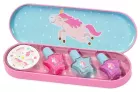 Unicorn Nail Polsih + Stickers 4 Piezas