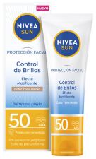 Protector Solar Control de Brillos Tono Medio SPF 50 40 ml