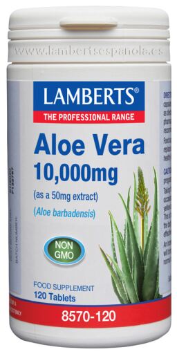 Aloe Vera 10.000 mg 120 Cápsulas