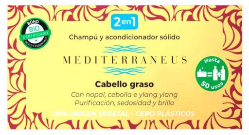 Champú y Acondicionador Cabello Graso 50 gr