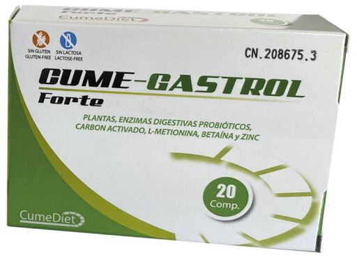 Cume Gastrol Forte 20 Comprimidos