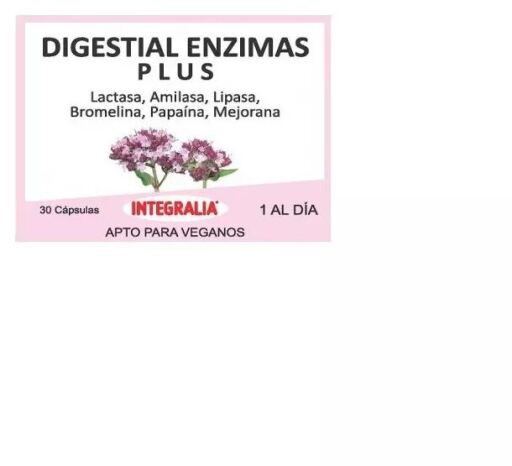 Integralia Digestial Enzimas Plus 30 C&aacute;psulas .