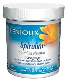 Spiruline 300 mg x 200 Cápsulas