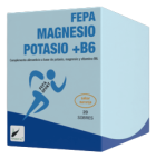 Magnesio + Potasio + B6 20 sobres