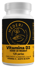 Vitamina D3 4000 Ui 120 Perlas