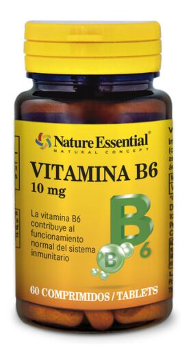 Vitamina B6 10 mg 60 Comprimidos