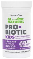 GI Natural Probiotic Niños 30 Comprimidos Masticables