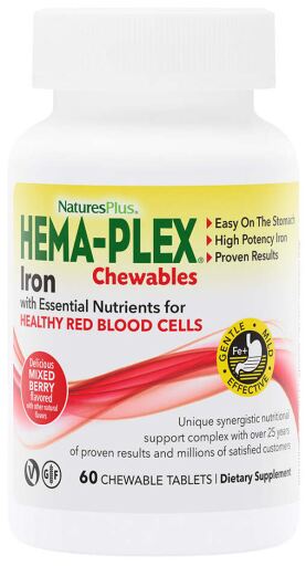 Hema-Plex 60 Comprimidos Masticables