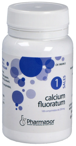 Sal 1. Calcium Fluoratum 100 Comprimidos