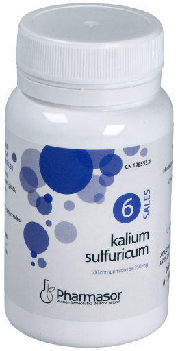 Sal 6.K Sulfuricum 100 Comprimidos