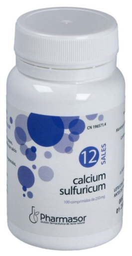 Sal 12. Calcium Sulfuricum 100 Comprimidos