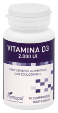 Vitamina D3 Masticable 90 Comprimidos