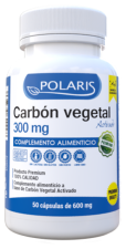 Carbón Vegetal 300 mg 50 Cápsulas