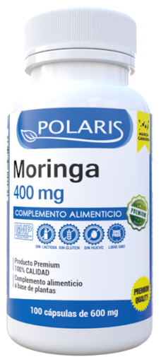 Moringa 400 mg 100 Cápsulas