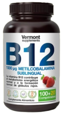 Vitamina B12 120 Comprimidos