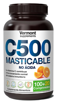 C500 Masticable 100 + 20 Comprimidos