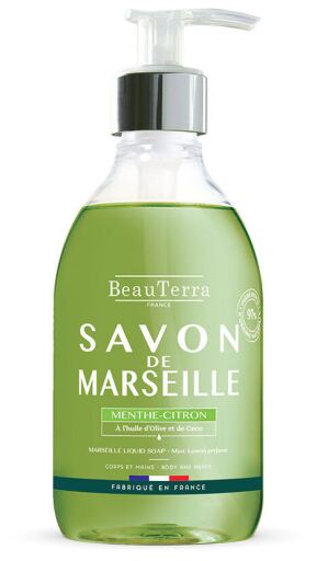 Jabón de Marsella Menta-Limón 300 ml